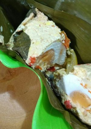 Foto resep Pepes Tahu Telor Asin