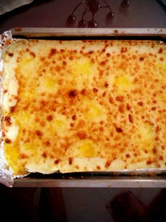 Una foto de Puré de Patatas gratinado