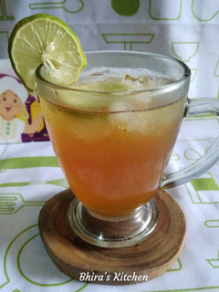 Foto resep Es Teh Jeruk Nipis
