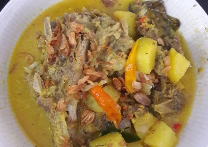 Cara Gampang Membuat Gulai Kambing Berkat dr Qurban, Bisa Manjain Lidah