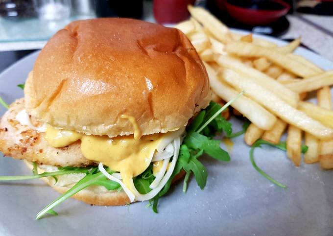 Step-by-Step Guide to Prepare Any-night-of-the-week My Chicken &amp;amp; Bacon in parmesan Breadcrumbs on a Bun