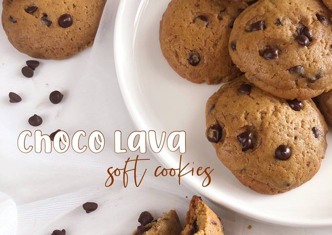 Resep Choco lava soft cookies, Lezat Sekali