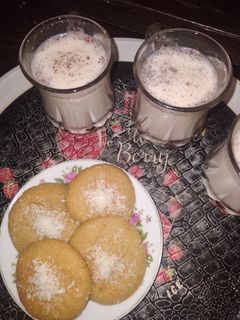عکسی از دستور شیر قهوه هسته خرما