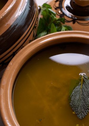 Une photo de Chorba frik soupe algérienne