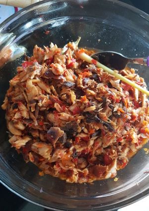 Foto resep Tuna suwir balado