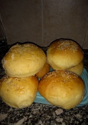 Una foto de Pan de papa para hamburguesas