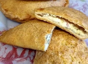 Gluténmentes, rizslisztes CALZONE recept fotója