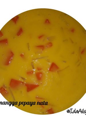 Foto resep Jus mangga pepaya nata