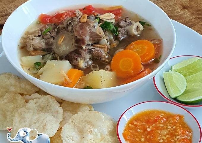 Resep Sop Buntut Oleh Lin Fangfei Cookpad