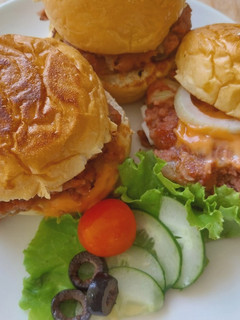 Foto resep Mini Burger: double cheese- double beef