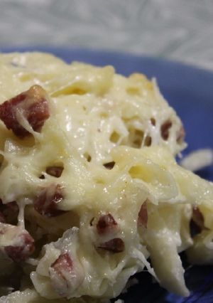 Tarjás tészta recept fotója