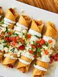 Chicken and Cheese Flautas