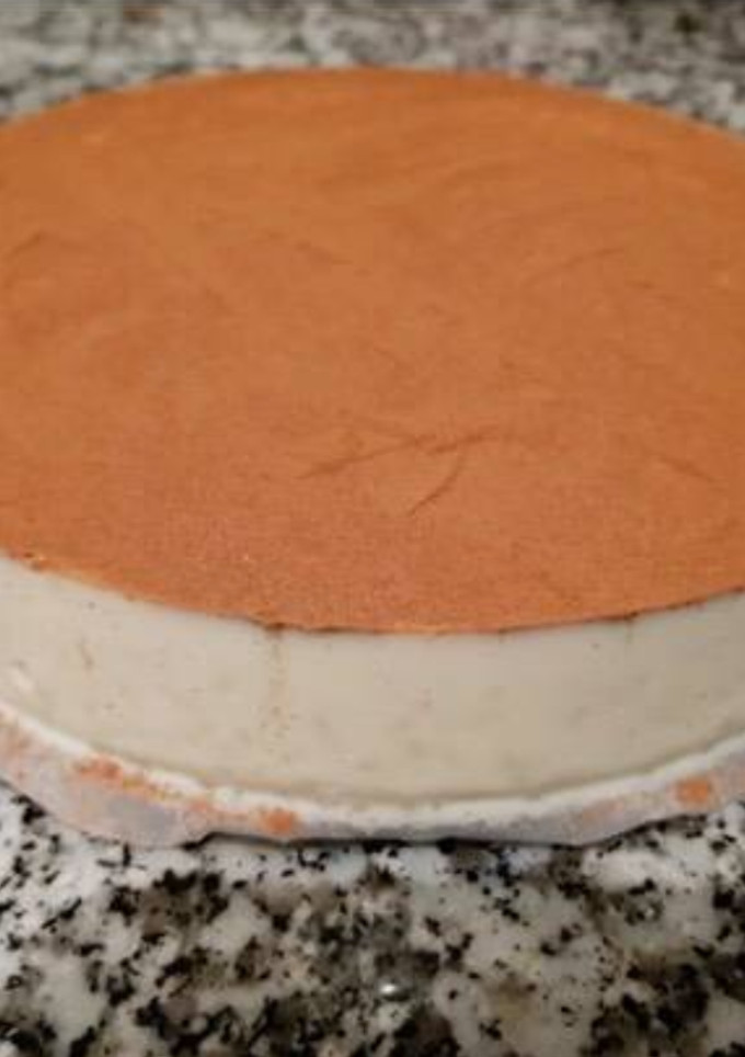 Una foto de Tarta de arroz con leche