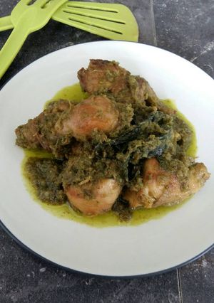 Foto resep Ayam lado hijau