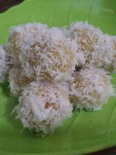 Foto resep Klepon ubi tanpa pewarna