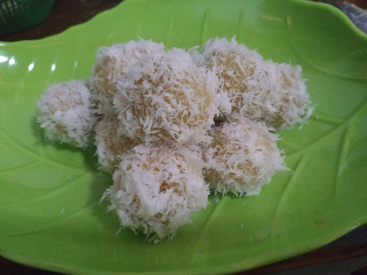  Cara praktis membuat Klepon ubi tanpa pewarna  enak