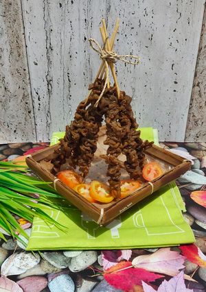 Foto resep Sate Usus Ayam Bacem