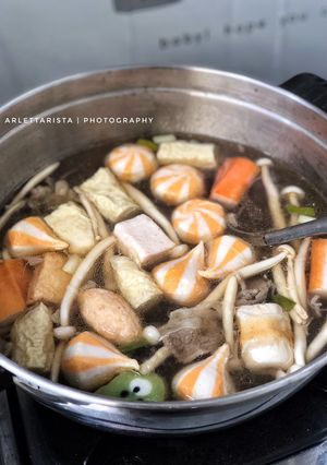 Foto resep Steamboat kuah kaldu ayam