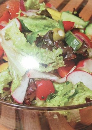 Sommer Salat Rezepthauptbild