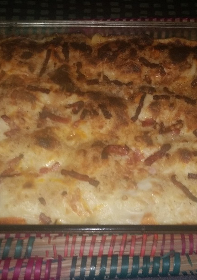 Una foto de Huevos rellenos con bechamel by ya'acov