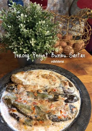 Foto resep Terong Penyet Bumbu Santan 🍆