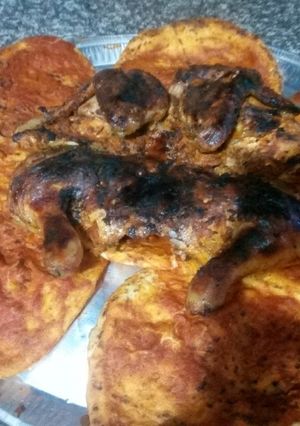 صورة لوصفة دجاج تركي