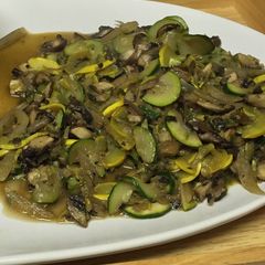 A picture of Sautéed Mushroom Stew.
