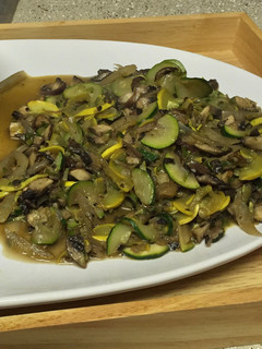 A picture of Sautéed Mushroom Stew.