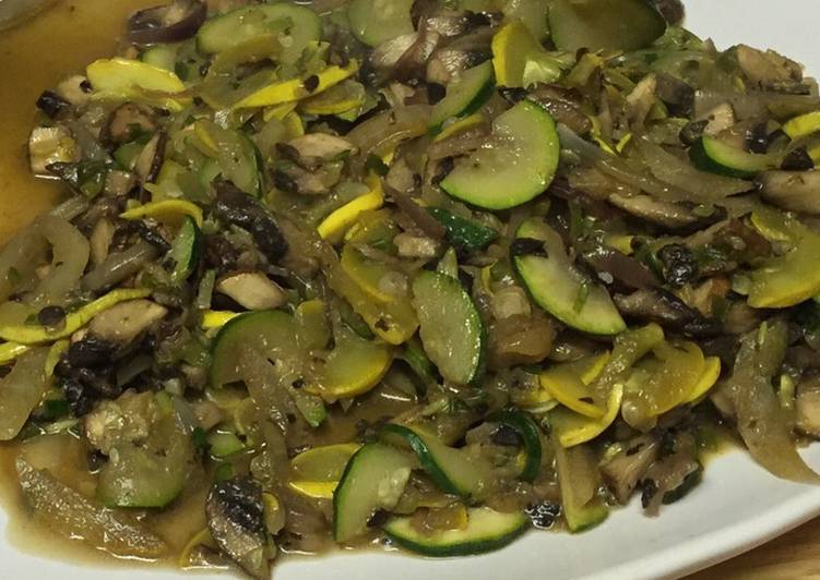 Recipe of Homemade Sautéed Mushroom Stew