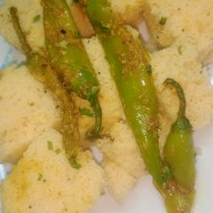 A picture of Dhokla.