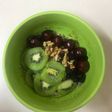 Gachas de avena con fruta