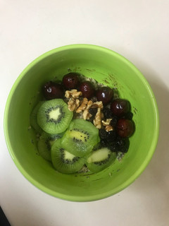 Una foto de Gachas de avena con fruta