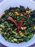Indian spiced sauteed kale