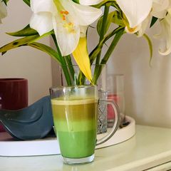 Dirty Matcha Latte for the Whiskless A picture of Dirty Matcha Latte for the Whiskless.
