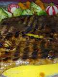 Filete de ternera, aderezado con salsa oriental