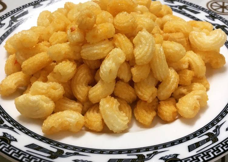 Recipe of Super Quick Homemade Snack nui bơ tỏi