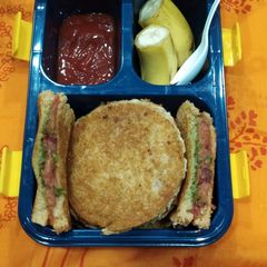 A picture of Vegetable sandwich.