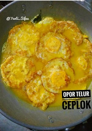 Foto resep Opor Telur Ceplok