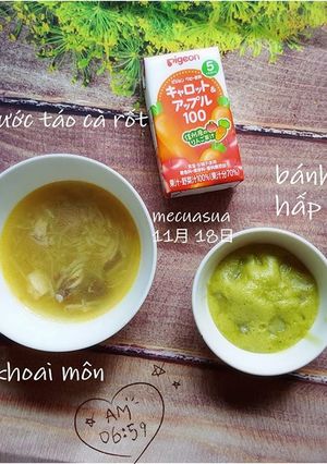 Hình của món Súp cá khoai môn.