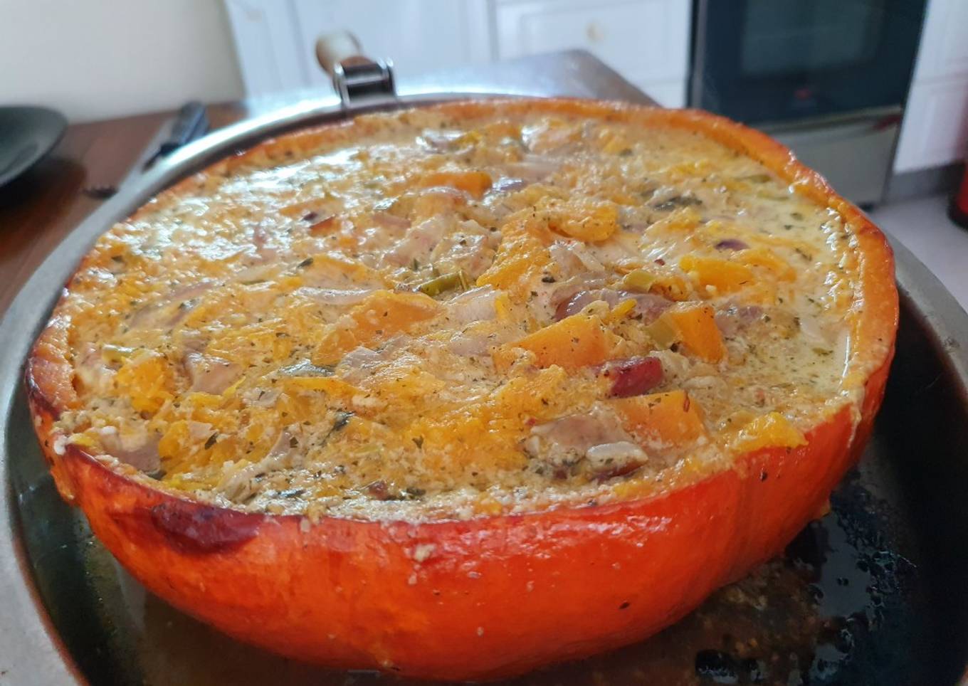 Zapallo relleno