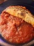 Salmon with Bacon and Tomato Sauce