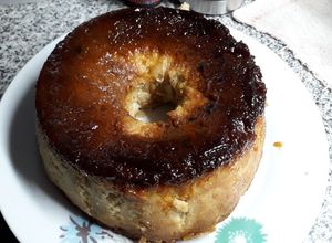 Una foto de Budín de pan