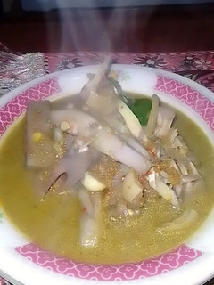 Foto resep Sayur nangka santan kikil