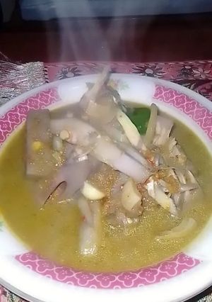 Foto resep Sayur nangka santan kikil