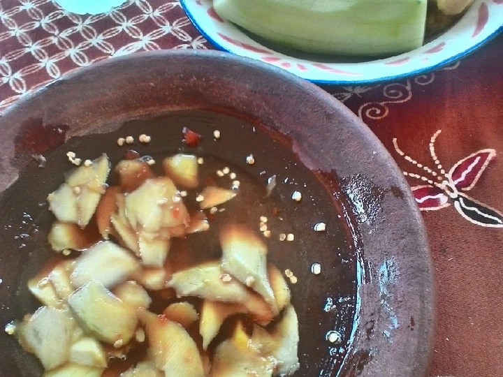 Langkah Mudah untuk Membuat Resep Rujak petis madura yang Menggugah Selera Anti Ribet, Uenak Banget