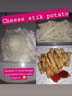 Foto resep Cheese stik potato