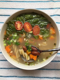 Foto resep Vegetable Pasta Soup
