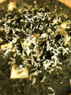 A picture of Spinach(Palak) Paneer.