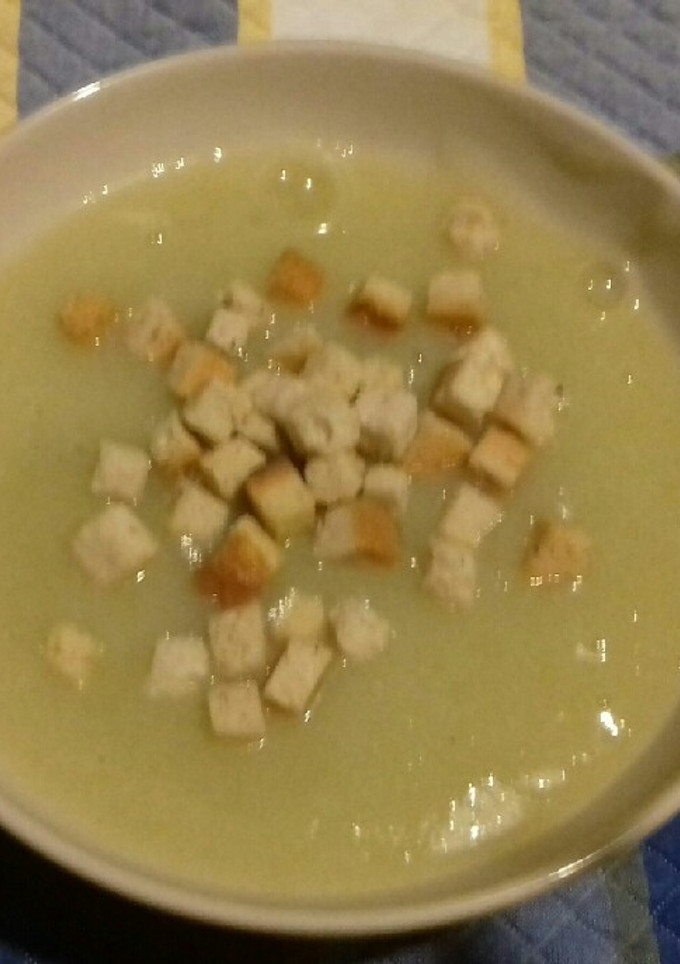 Una foto de Crema de Bubango y puerro