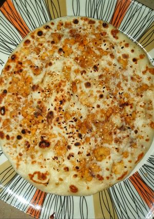 A picture of Chicken Qeema Naan.